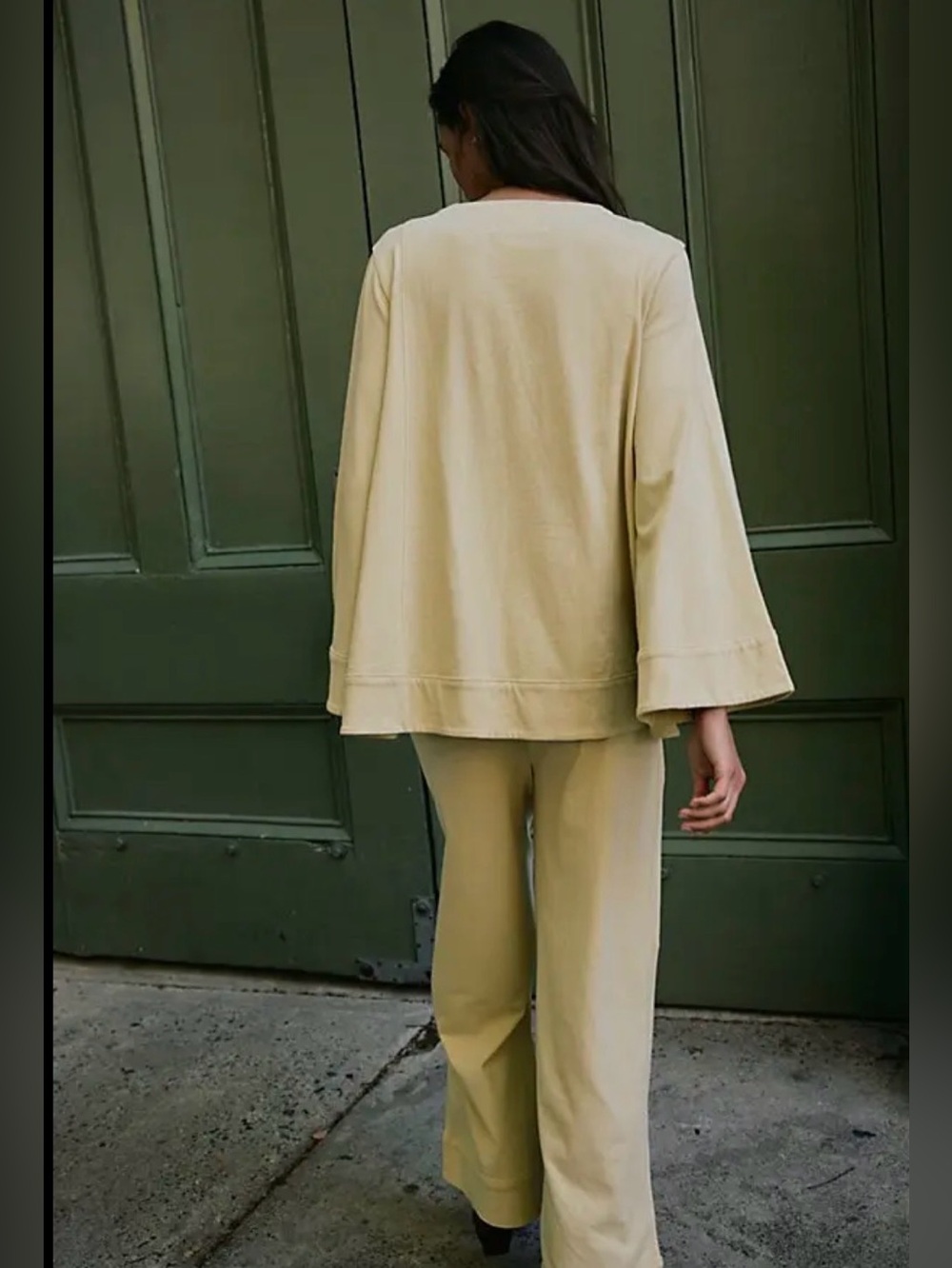New Free-est by Free People Strada Set Light Yellow - Picture 2 of 16
